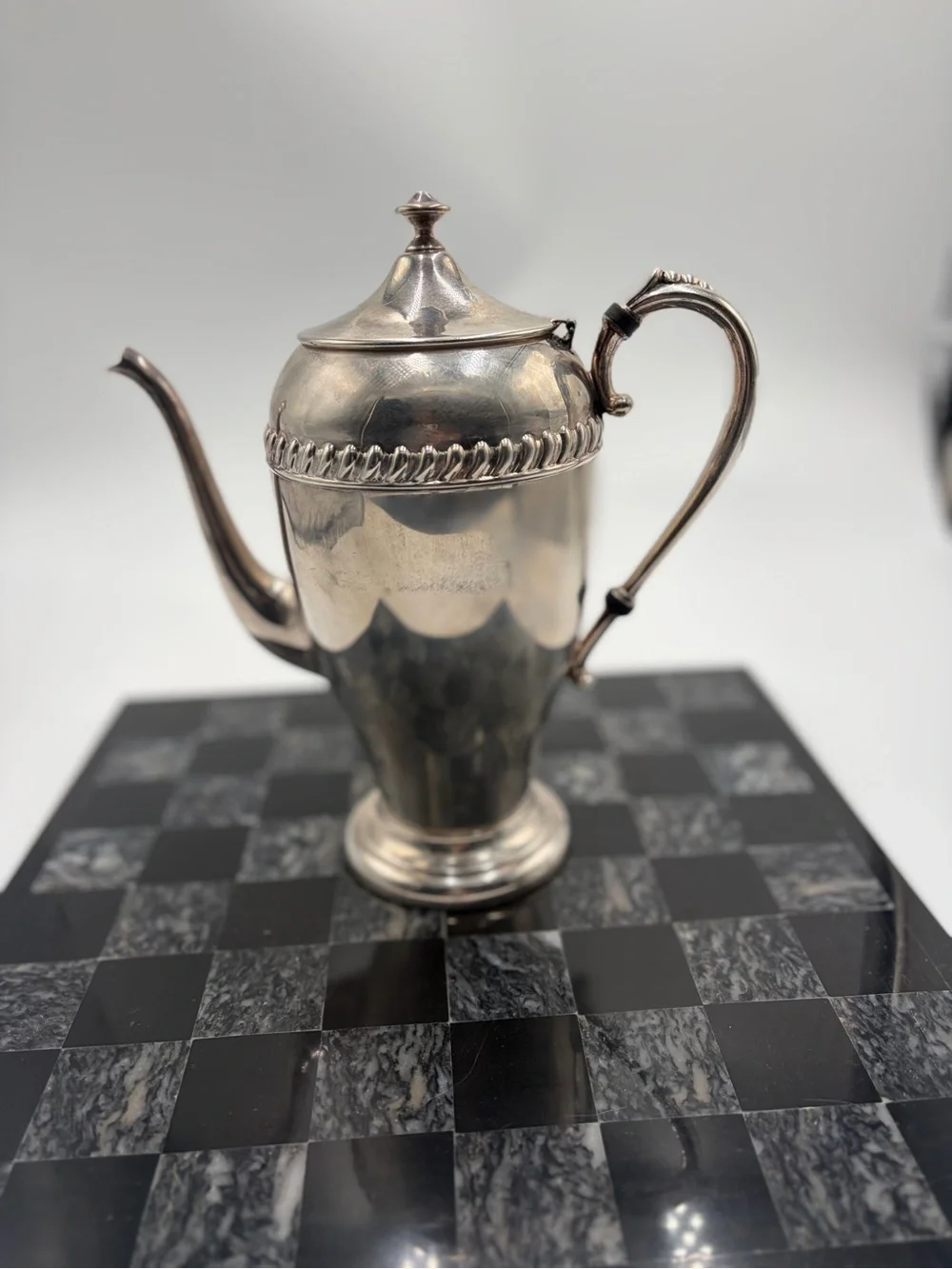 Vintage Gorham Silver on Copper Teapot | Antique Silver Plated Tea Pot